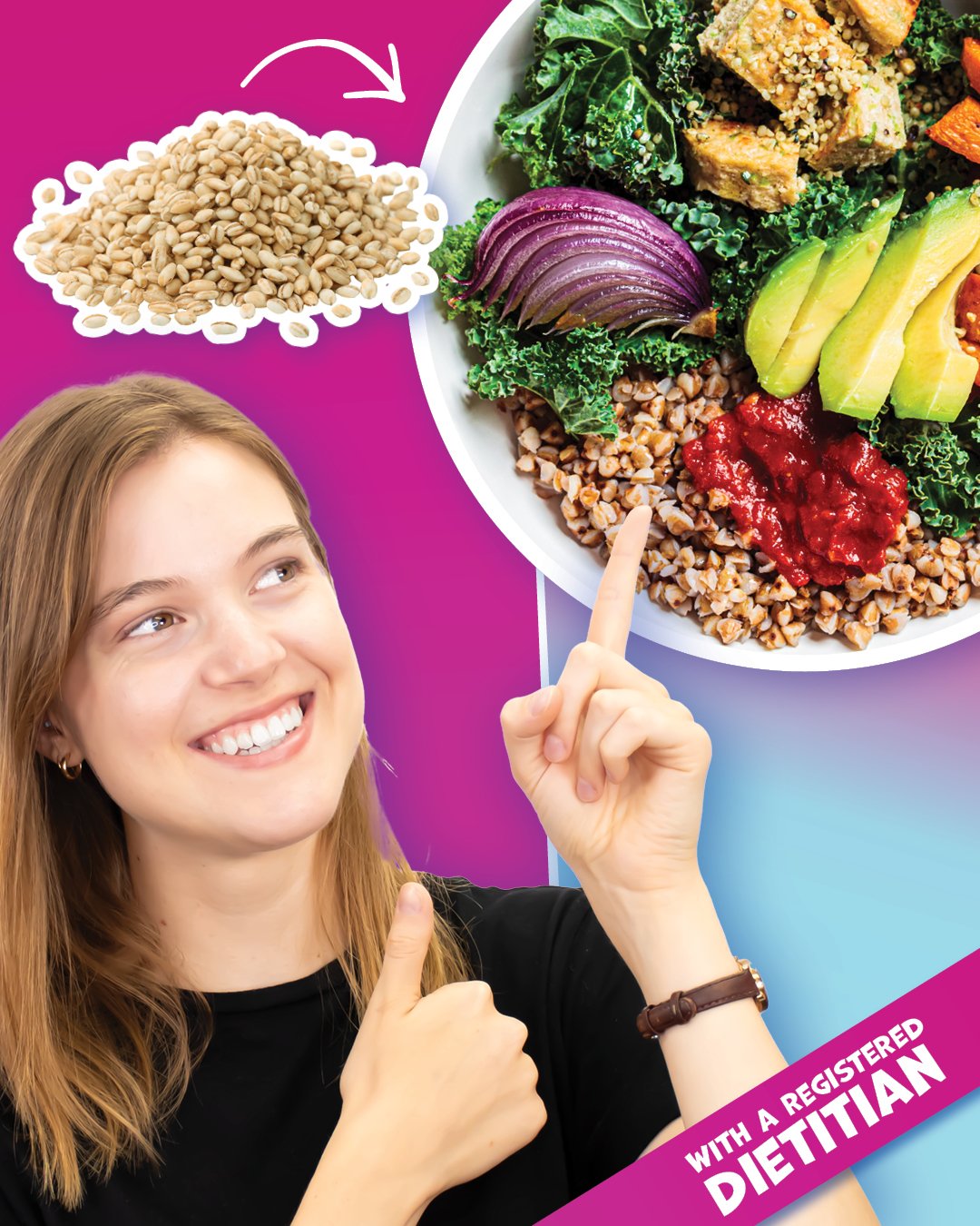 Adding whole grains to your meals 