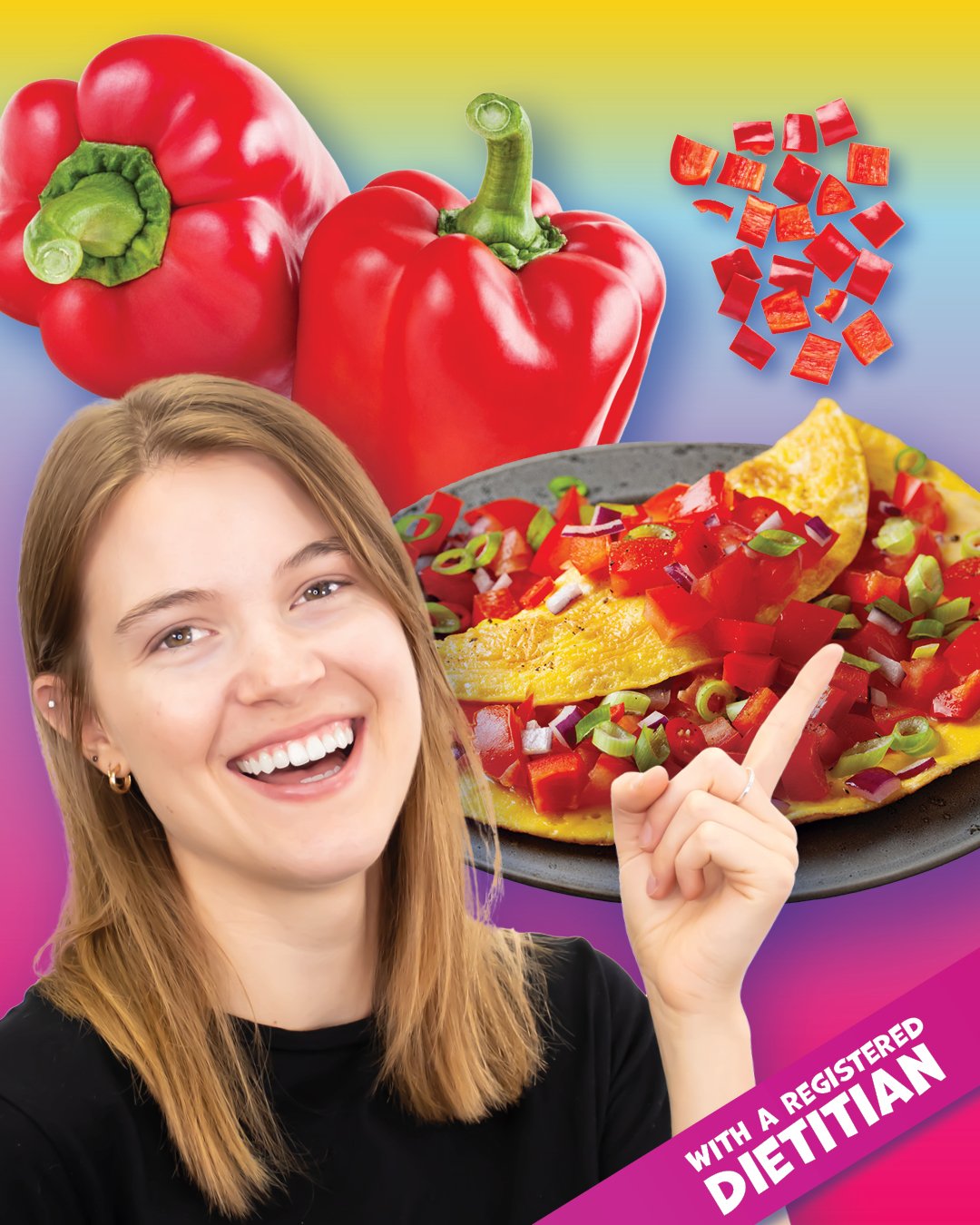Adding fruits and vegetables to meals