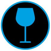 Icon of wine glass