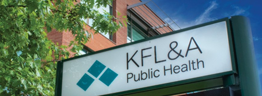 Front entrance to KFL&A Public Health